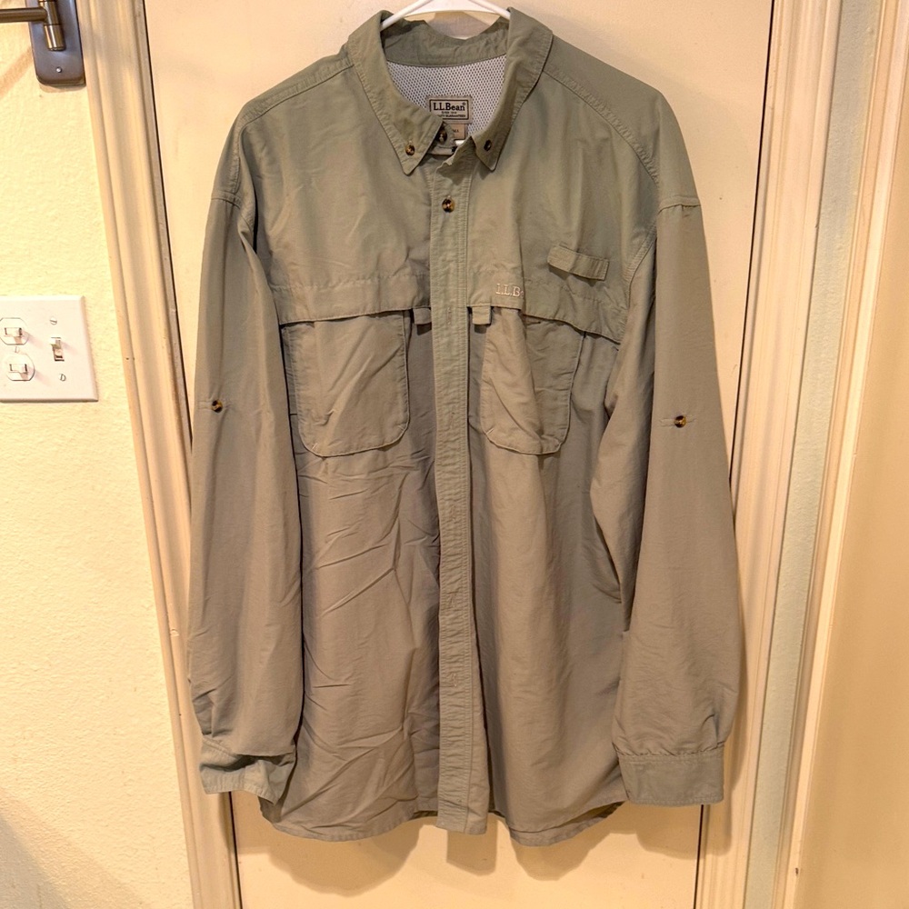 L.L. Bean Tropicwear Angler Shirt
